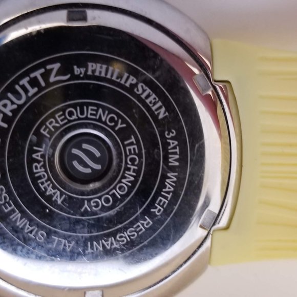 Fruitz by Philip Stein Watch with Yellow Band
